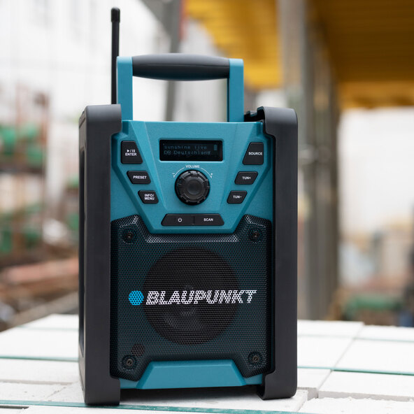 DAB+ Baustellenradio mit Akku BSR 200