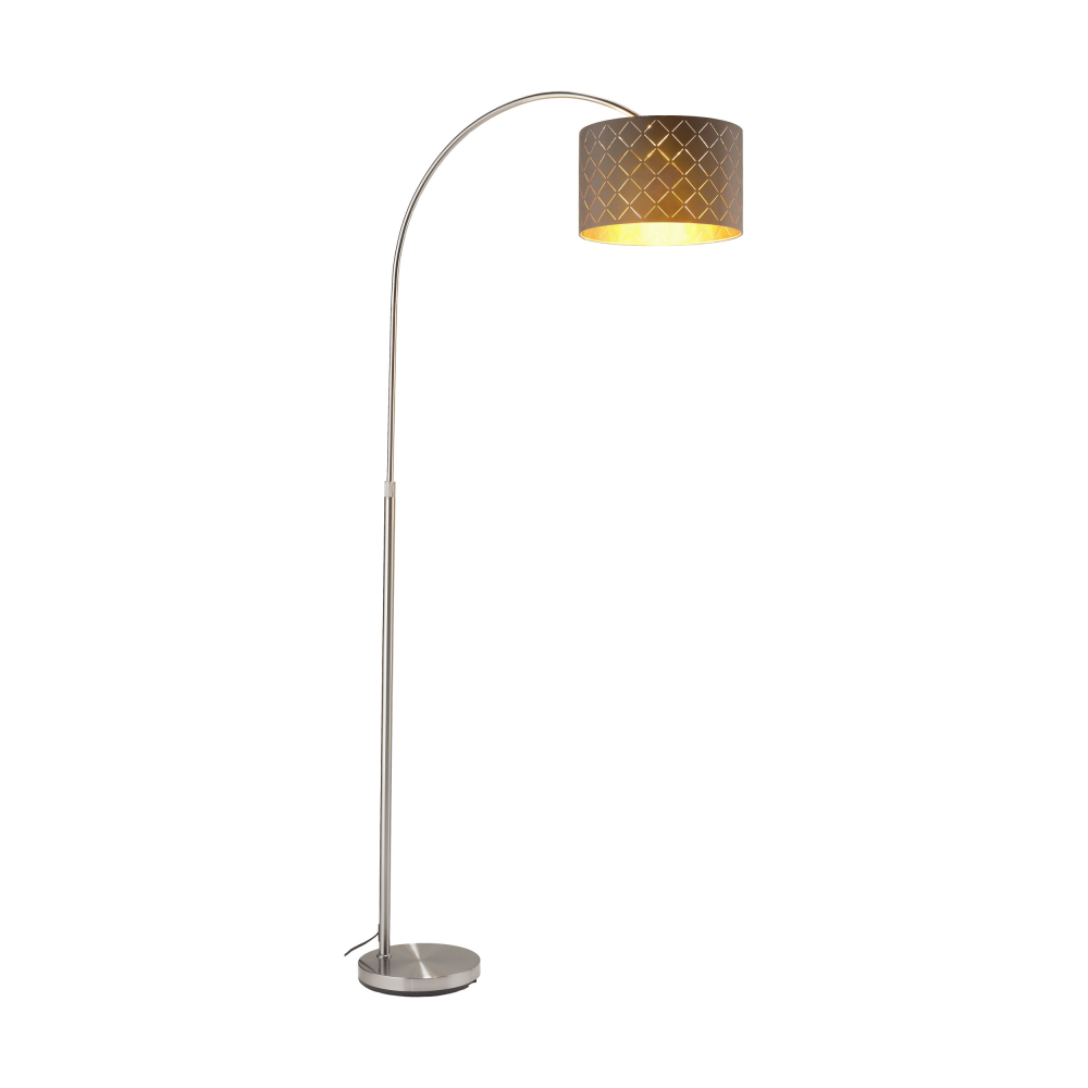 Bogen-Stehleuchte Charming cappu/