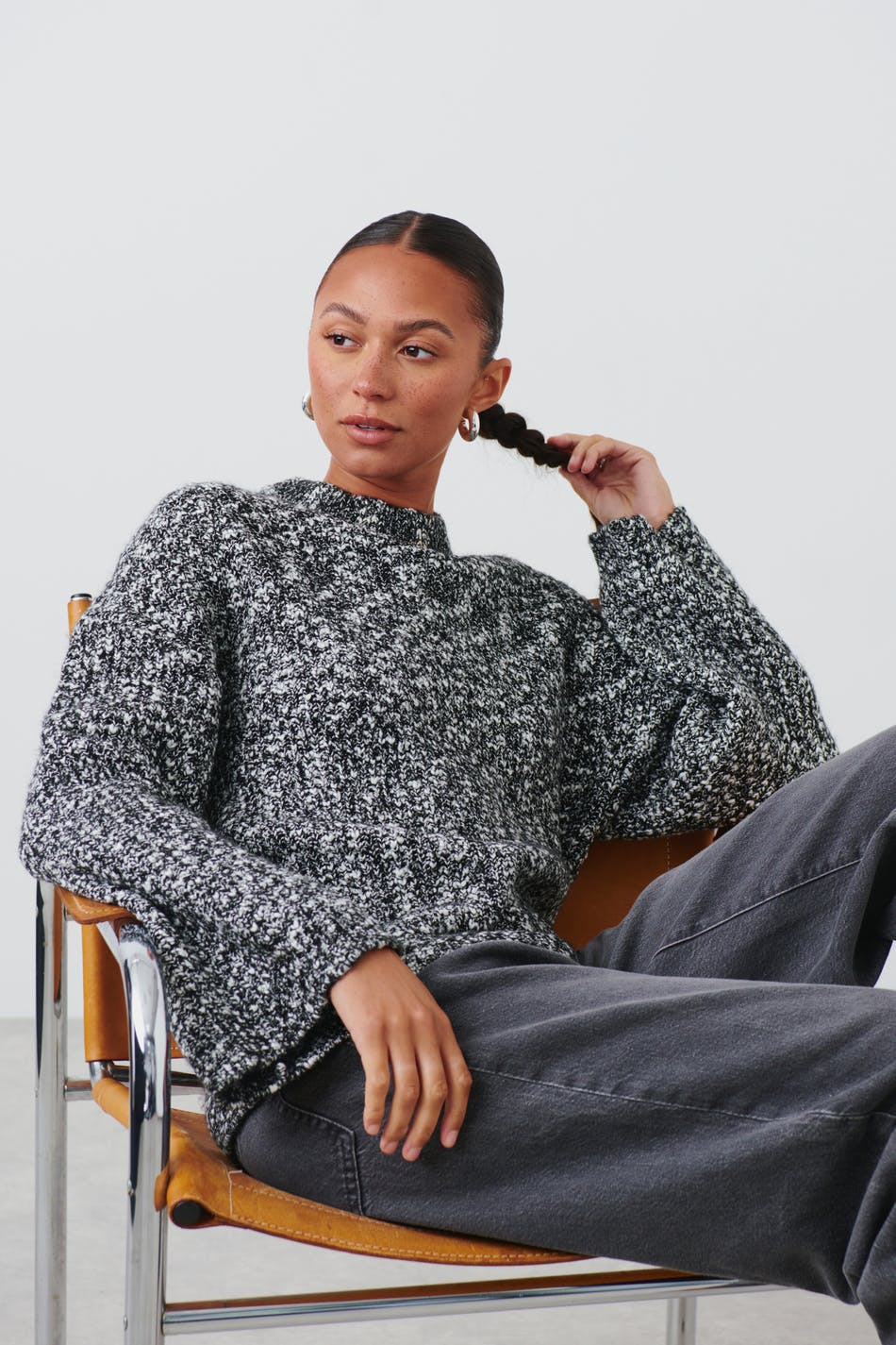 Bouclé sweater