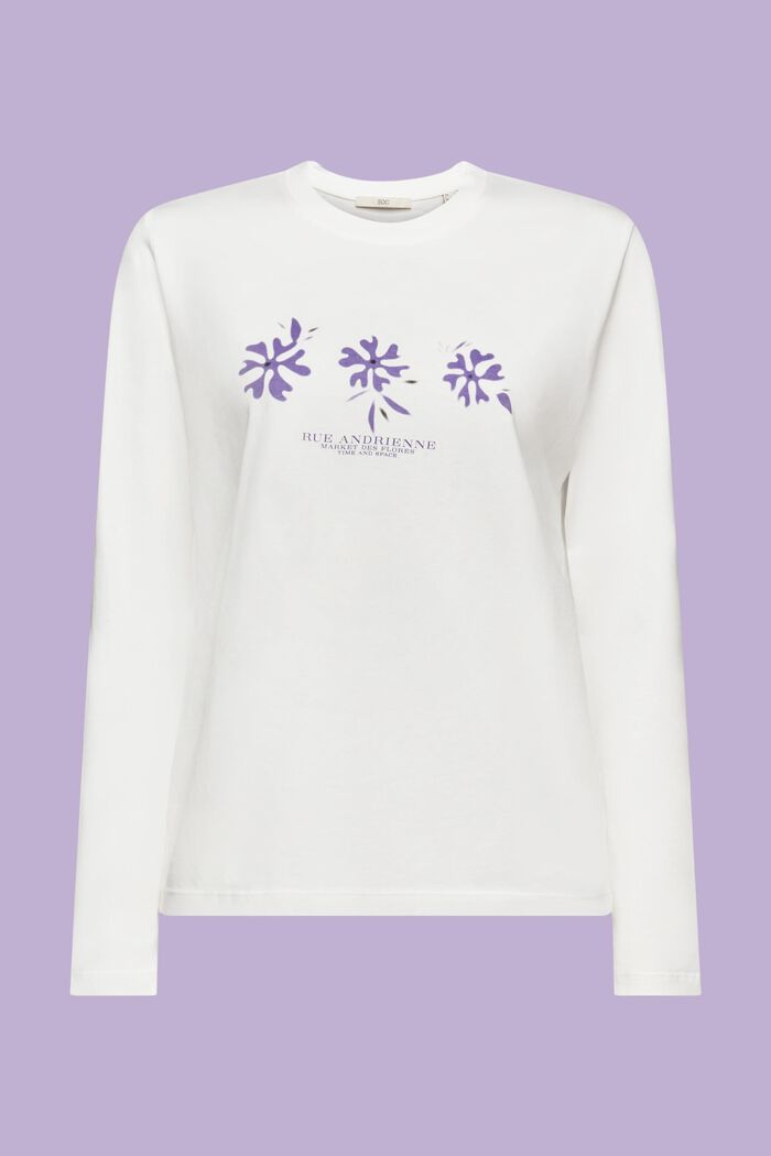 Longsleeve mit Print auf der Vorderseite
