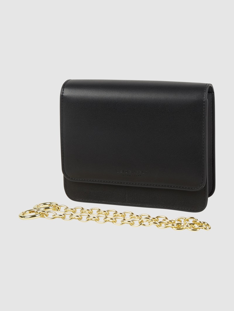 Crossbody Bag in Leder-Optik Modell 'Nees' in schwarz