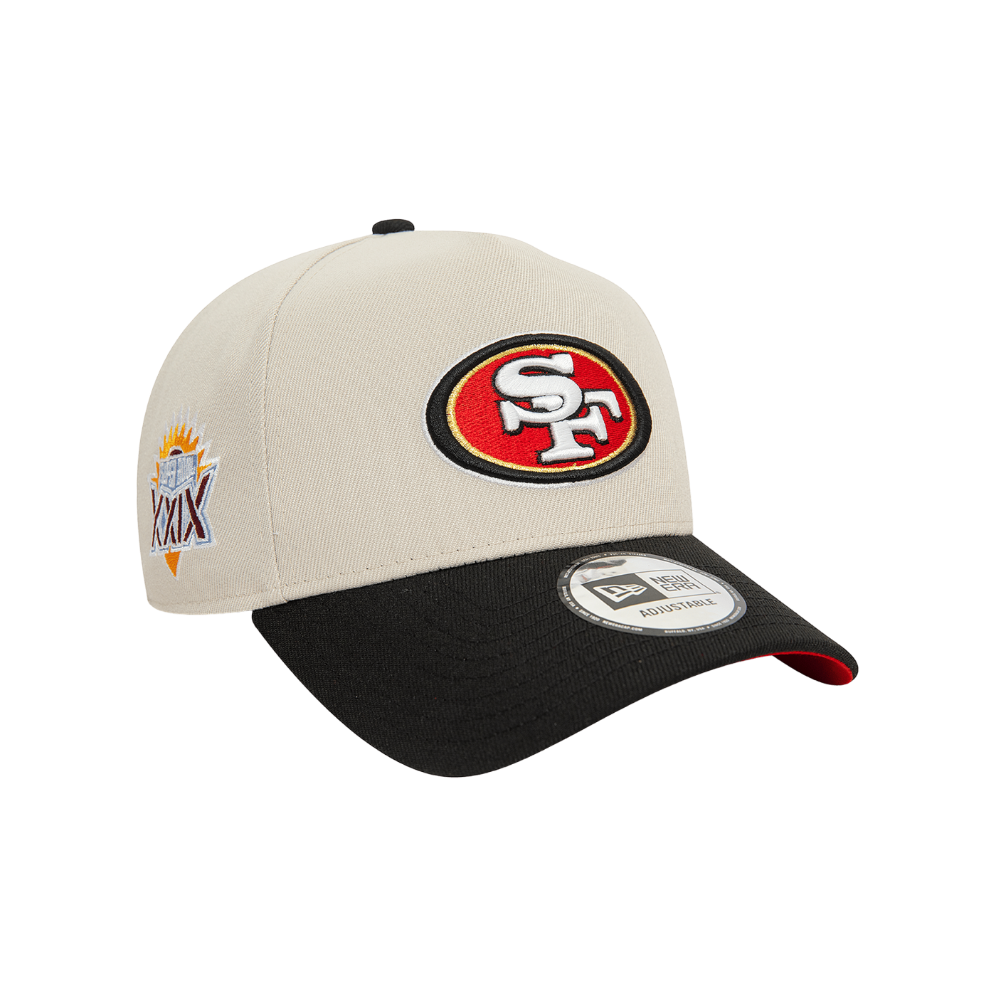 New Era NFL San Francisco 49Ers Eframe 9Forty Cap Beige