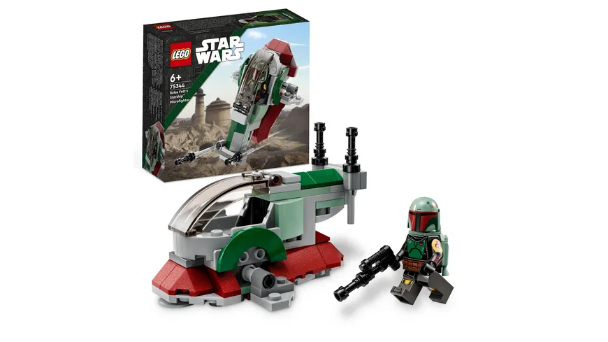 LEGO Star Wars 75344 Boba Fetts Starship – Microfighter Set