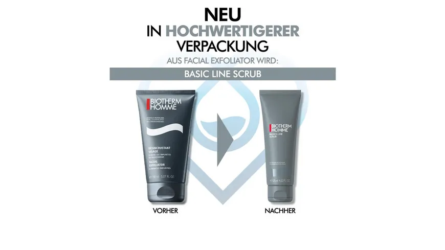 BIOTHERM HOMME Peeling Basics Line Scrub 125 ml
