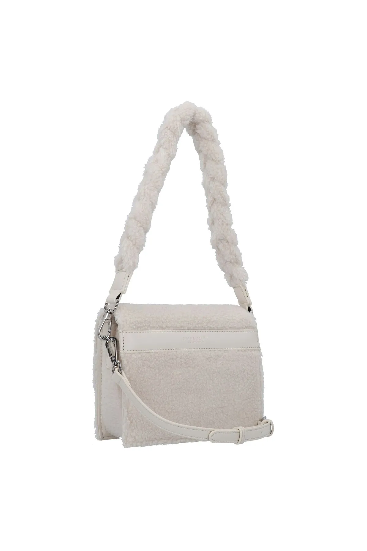 Seidenfelt  Umhängetasche - Beige - Unifarben