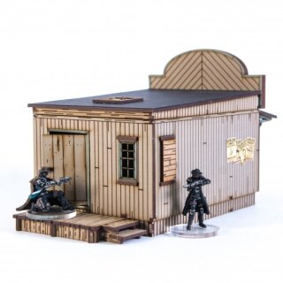 32mm American Legends Side Street Building 2