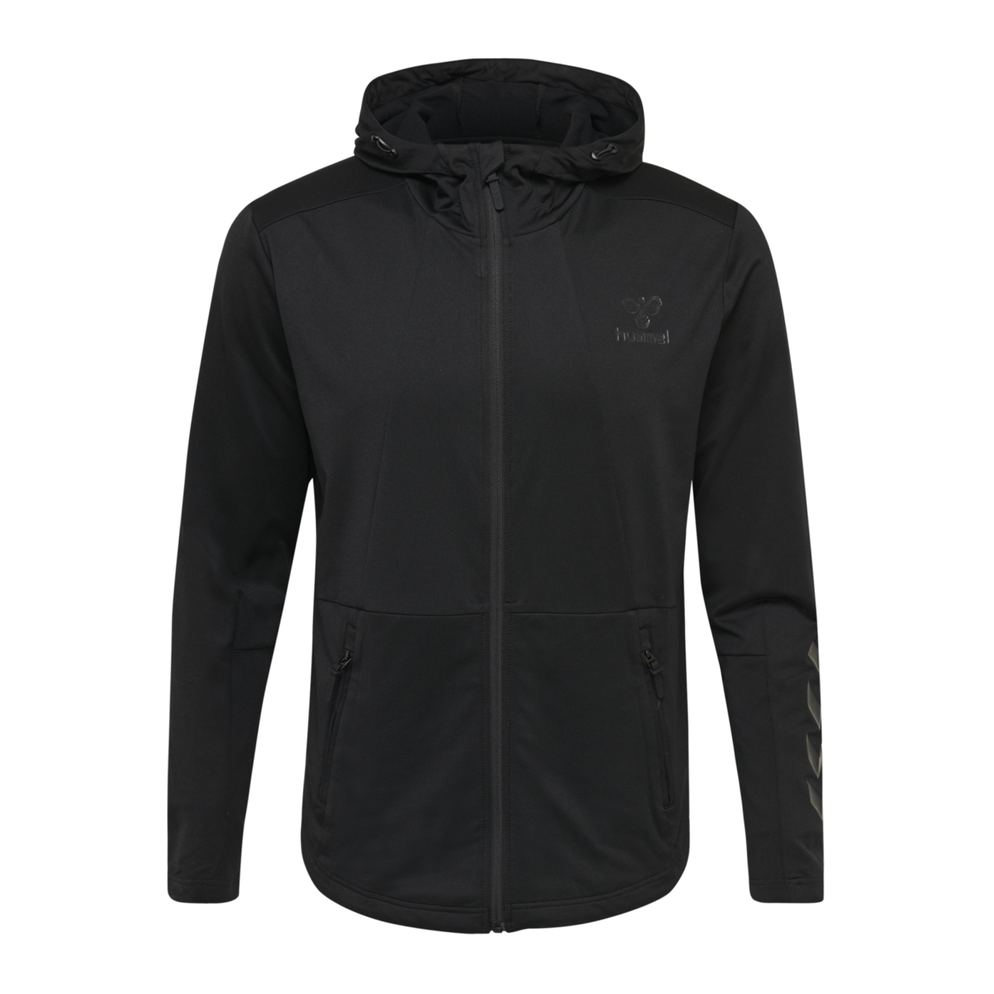 Hummel Aston Zip Hoodie Schwarz F2001