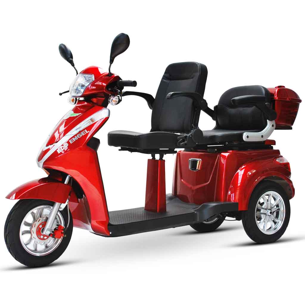 ECO ENGEL Seniorenmobil Eco Engel 503 Rot, 25 km/h Blei Akku