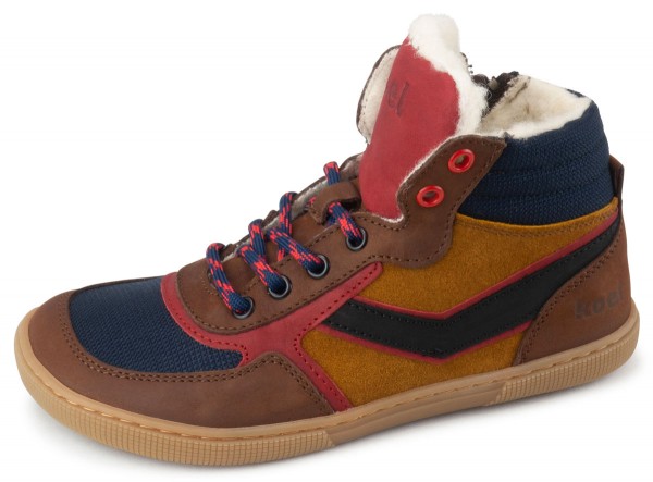 Koel bare ~ Danish MidCut Sneaker Winter ~ Chocolate