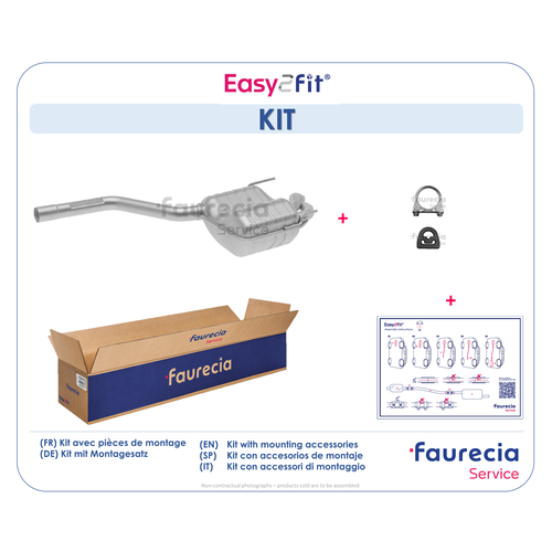 FAURECIA NACHSCHALLDAEMPFER FS50167 - ATU