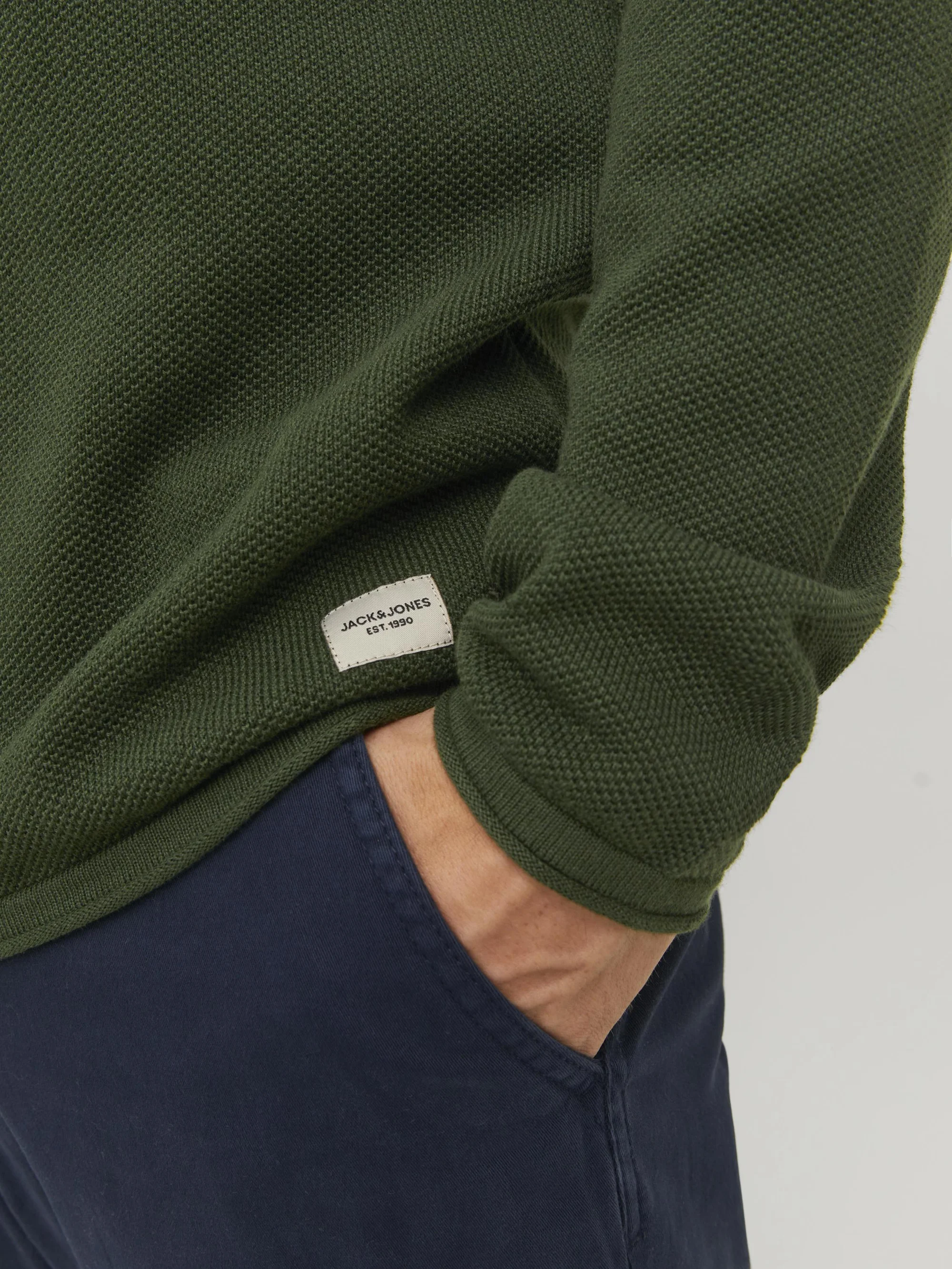 Jack & Jones JJEHILL CUELLO REDONDO - Suéter