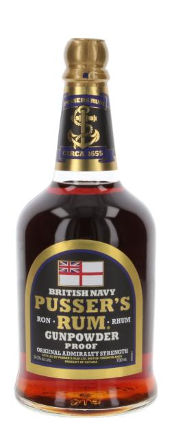 Pussers Rum Gunpowder Proof 0,7 l·54,5 % vol