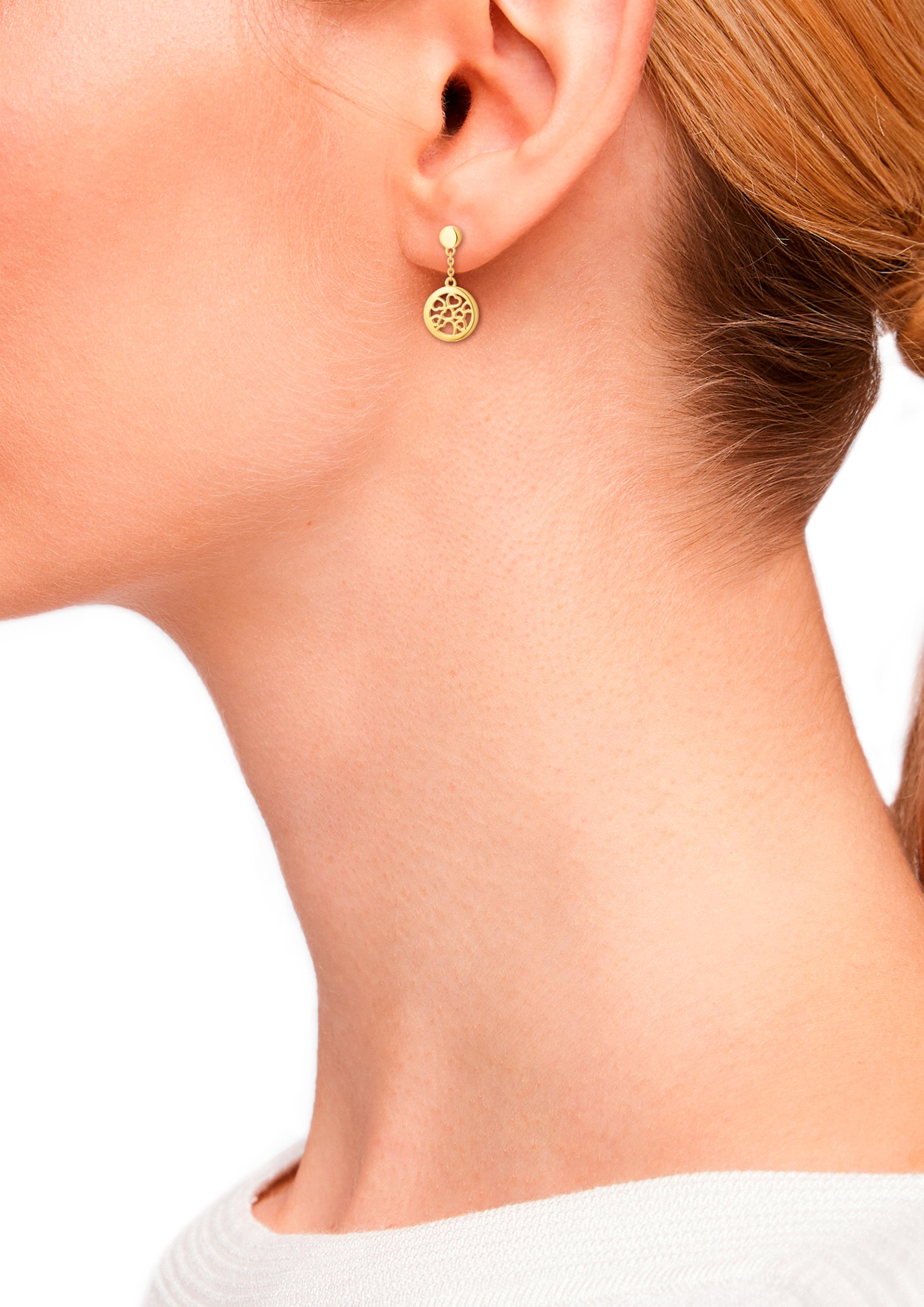 Ohrschmuck gelbvergoldet aus Silber  6005085-19E0