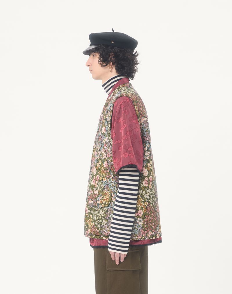 Valentino Gobelin Vest med Jacquard mønster Apres L'Hiver