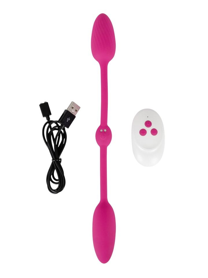 Sweet Smile Liebeskugeln RC Double Pleasure Love Balls in pink günstig kaufen 28 cm
