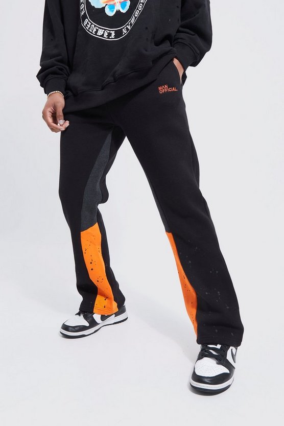 Jogginghose mit Farbspritzern