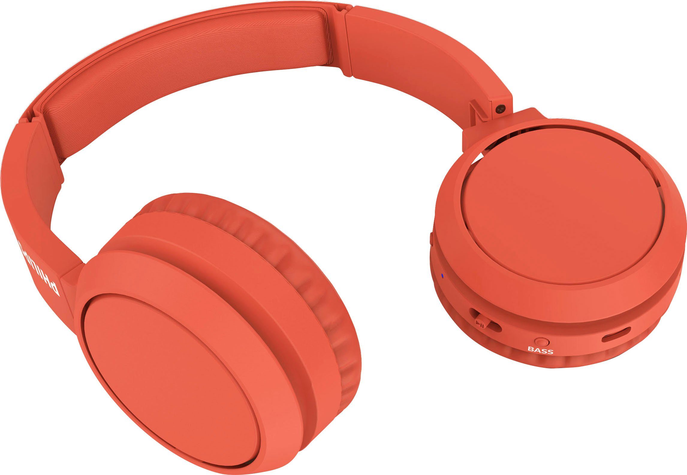 Philips TAH4205 Over-Ear-Kopfhörer (Rauschunterdrückung, integrierte Steuerung für Anrufe und Musik, A2DP Bluetooth, AVRCP Bluetooth, Bluetooth, HFP, HSP)