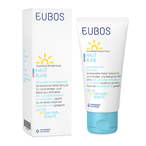 EUBOS KINDER Haut Ruhe Sonnensch.Cr.Gel LSF 30 UVA  50 ml  Gel