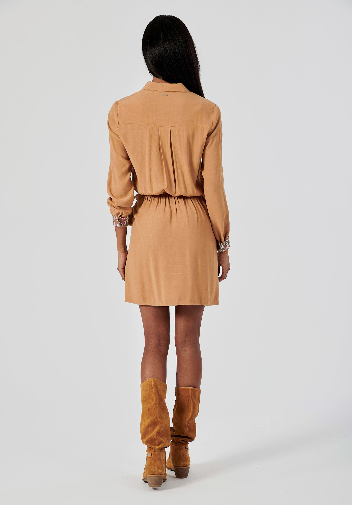 COBO   Robe marron femme