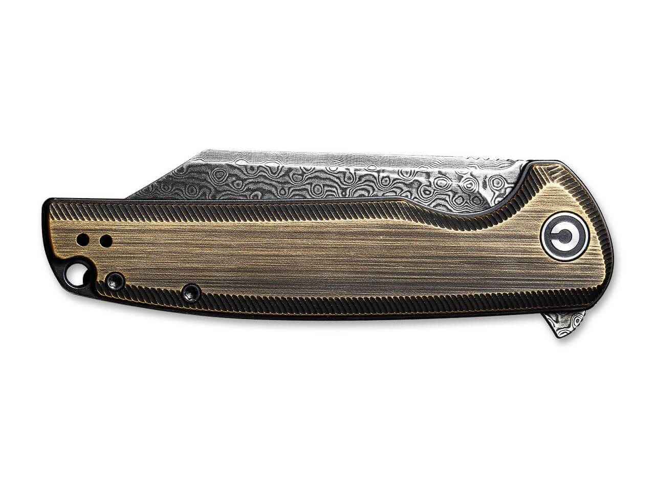 Brigand Damascus Brass Black