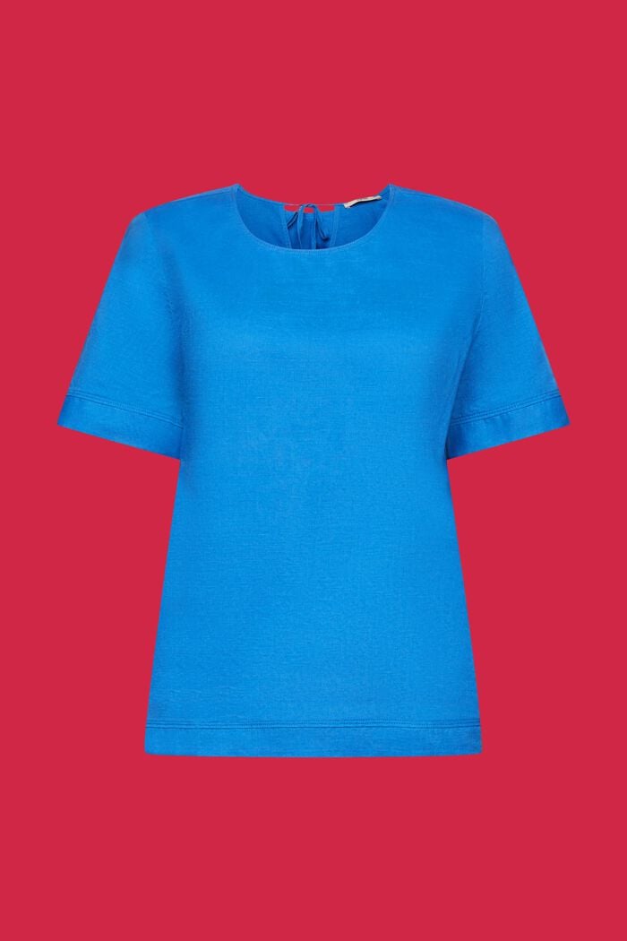 Bluse mit Tropfenverschluss