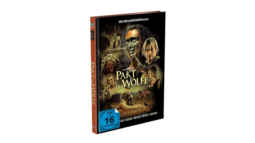 PAKT DER WÖLFE - 2-Disc Mediabook Cover A (Blu-ray + DVD) Limited 999 Edition