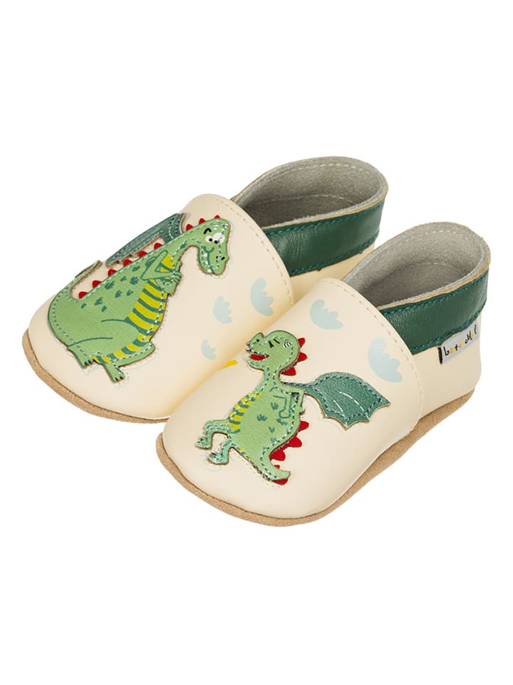 Lait et Miel Leder-Krabbelschuhe 
