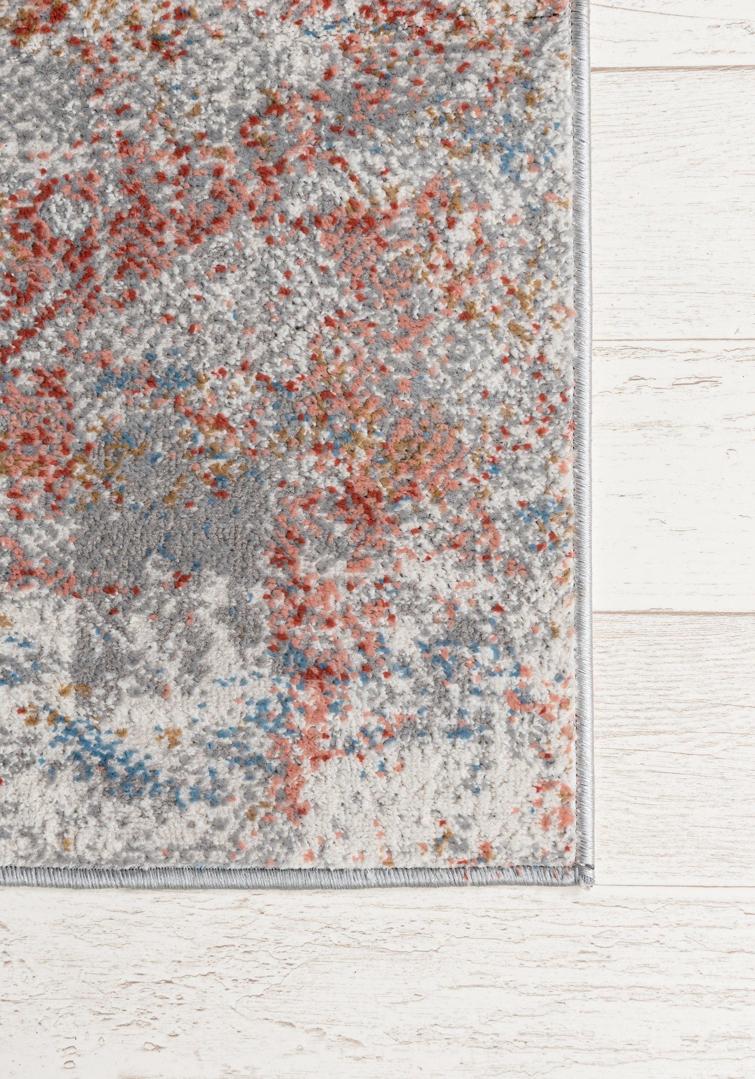 Läufer Läufer FlurLäufer Modern für Vorzimmer Schlafzimmer - Abstrakt Muster, Mazovia, 80 x 100 cm, Kurzflor, Meterware