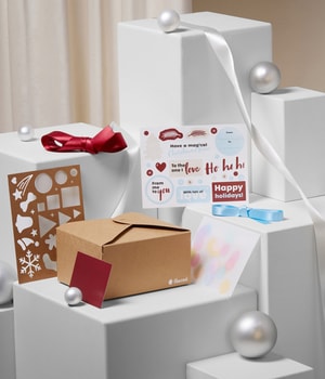flaconi DIY-Geschenkverpackung Christmas Edition Geschenkverpackung-1 Stk