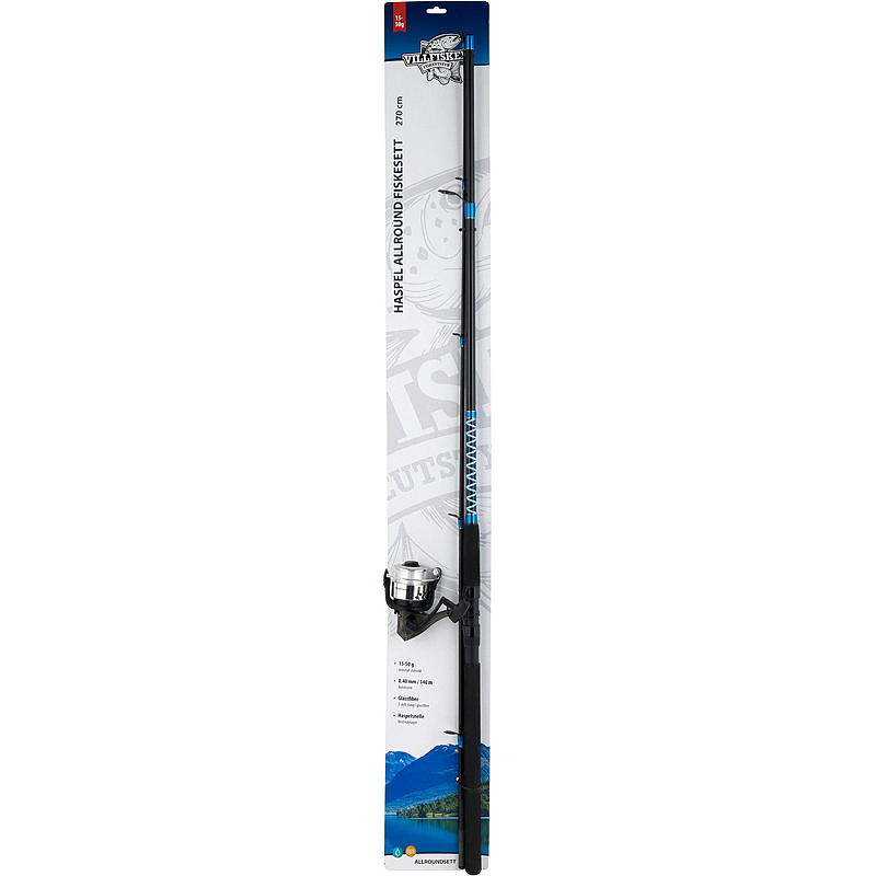 Villfisken Fiskesett haspel 270 cm, pro, Villfisken