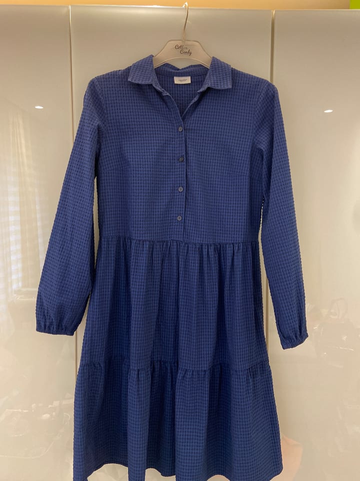 Marc O'Polo DENIM Kleid in Blau günstig kaufen S