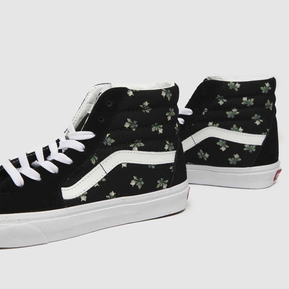 Vans Sk8-Hi Sneakers i svart och grönt