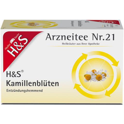 H&S Kamillentee Filterbeutel  20X1.5 g  Filterbeutel