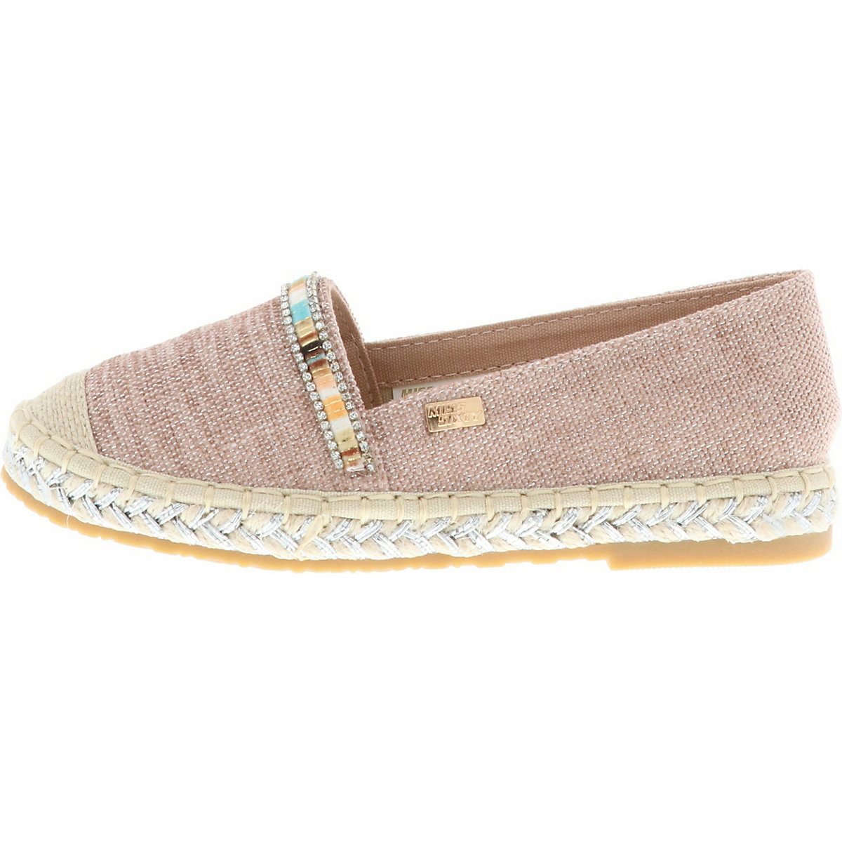 Kinder Mädchen Espadrilles Slipper rosa/pink