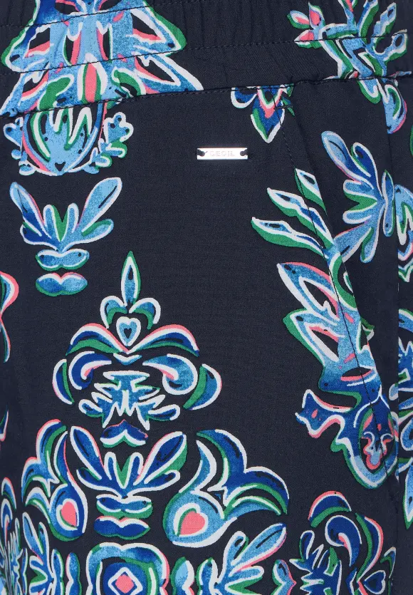 CECIL Casual Fit Hose mit Print
