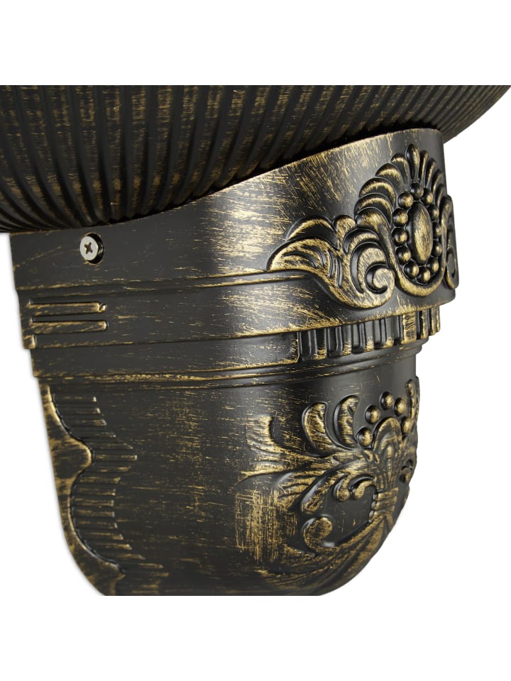 relaxdays Wandbrunnen in Schwarz - (B)44x (H)75 x (T)22 cm günstig kaufen onesize