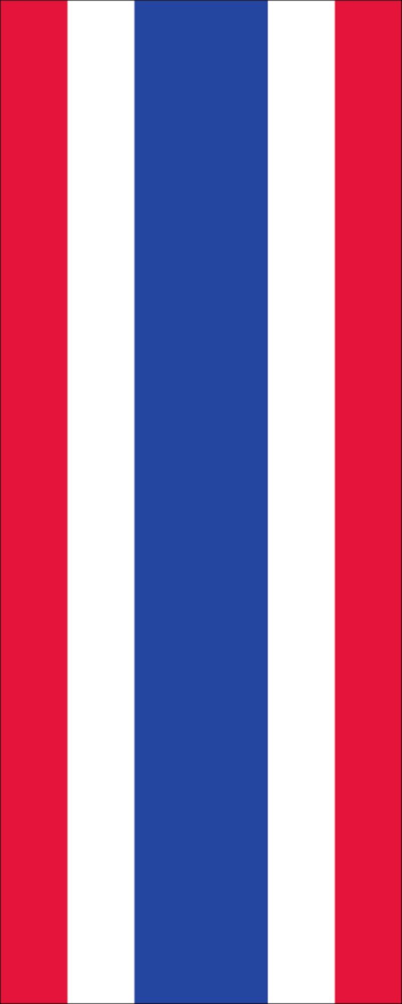 flaggenmeer Flagge Flagge Thailand 110 g/m² Hochformat