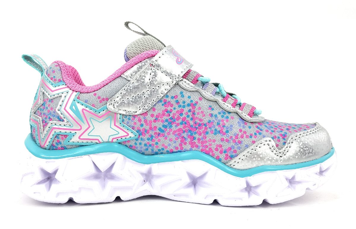 Skechers Galaxy Lights 10920L Silber SMLT Silver/Multi
