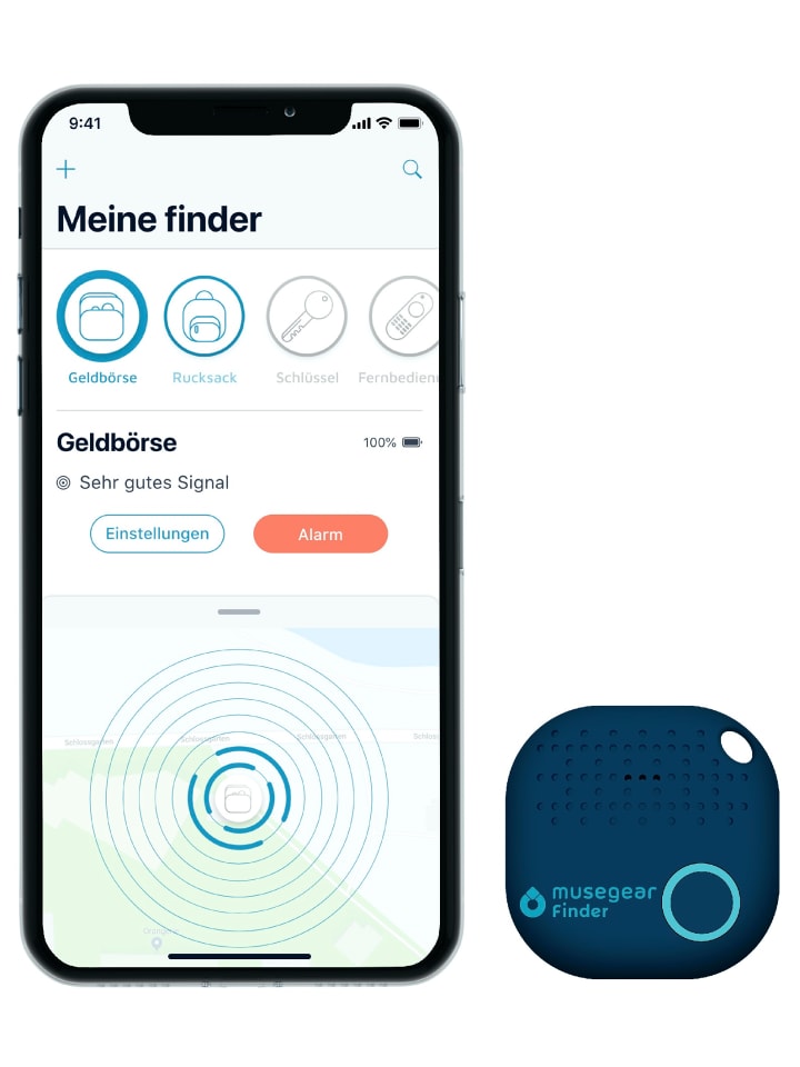 musegear Bluetooth-Schlüsselfinder 