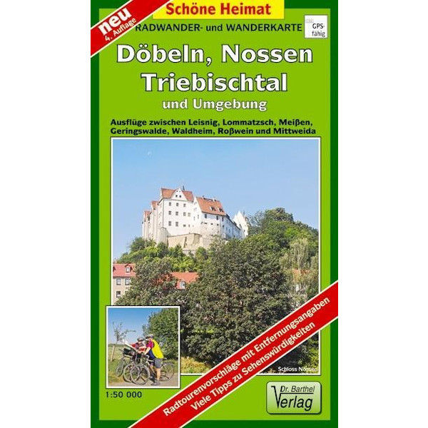 Döbeln, Nossen, Triebischtal und Umgebung 1 : 50 000. Radwander-und Wanderkarte - Wanderkarte