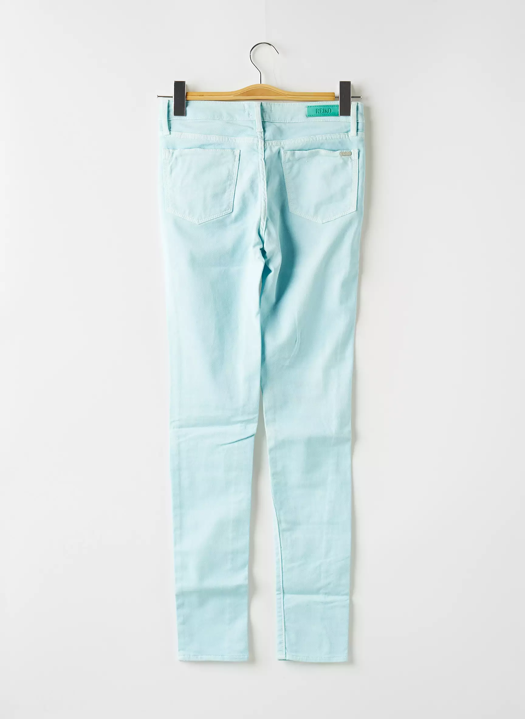 Reiko Jeans Skinny Femme couleur bleu