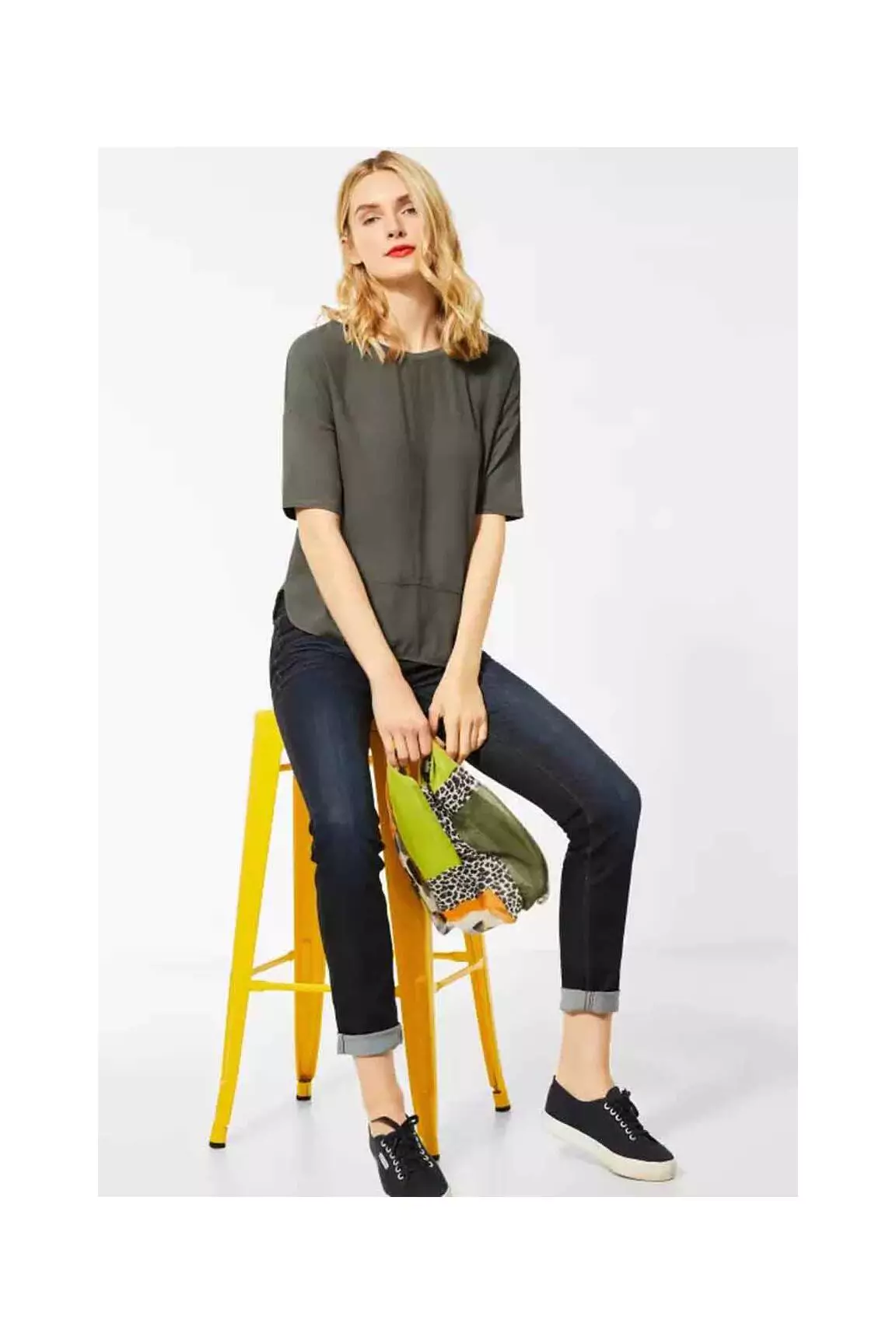 Street One Tshirts Femme couleur vert