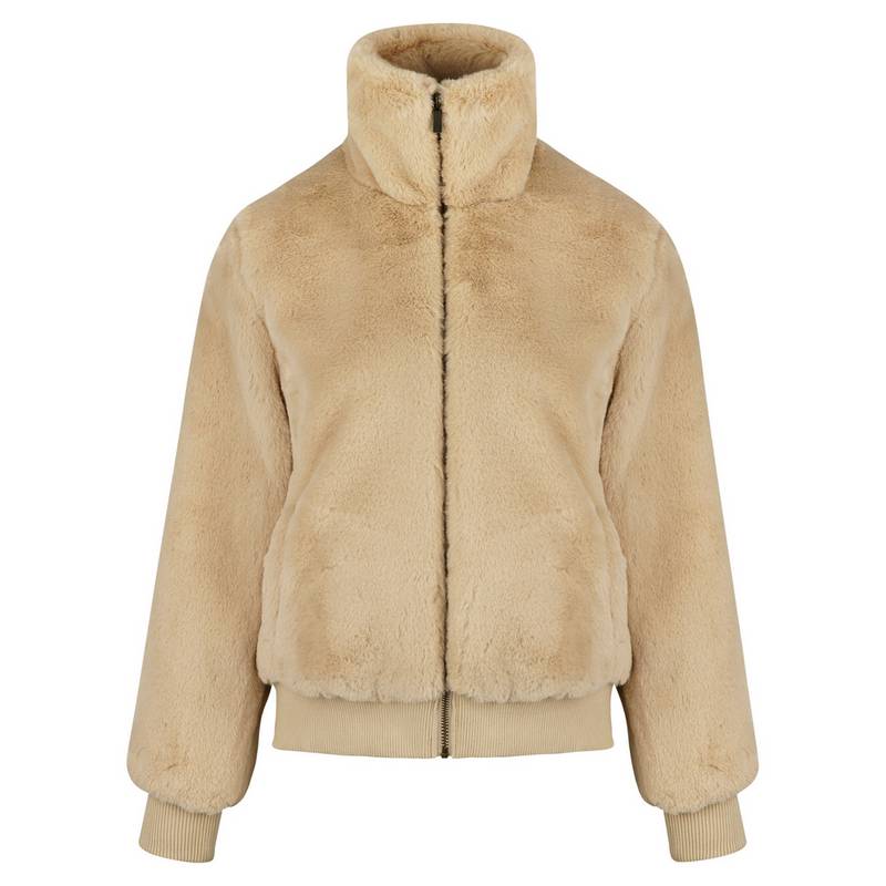 RUSTY FUR BOMBER JACKET Bomberjacke Damen