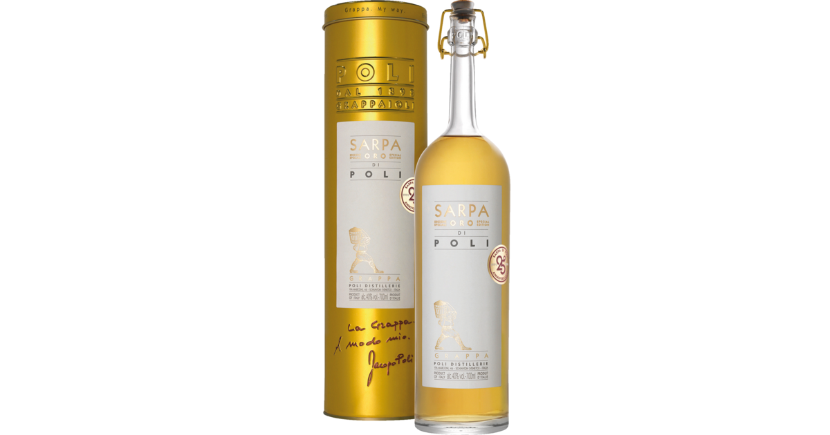 Sarpa Oro di Poli, Grappa