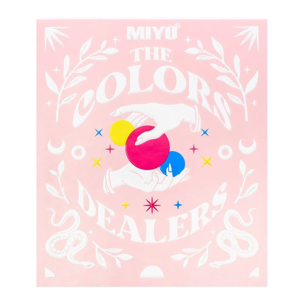 Miyo The Colors Dealers Palette магнетна палета сенки за очи са огледалом