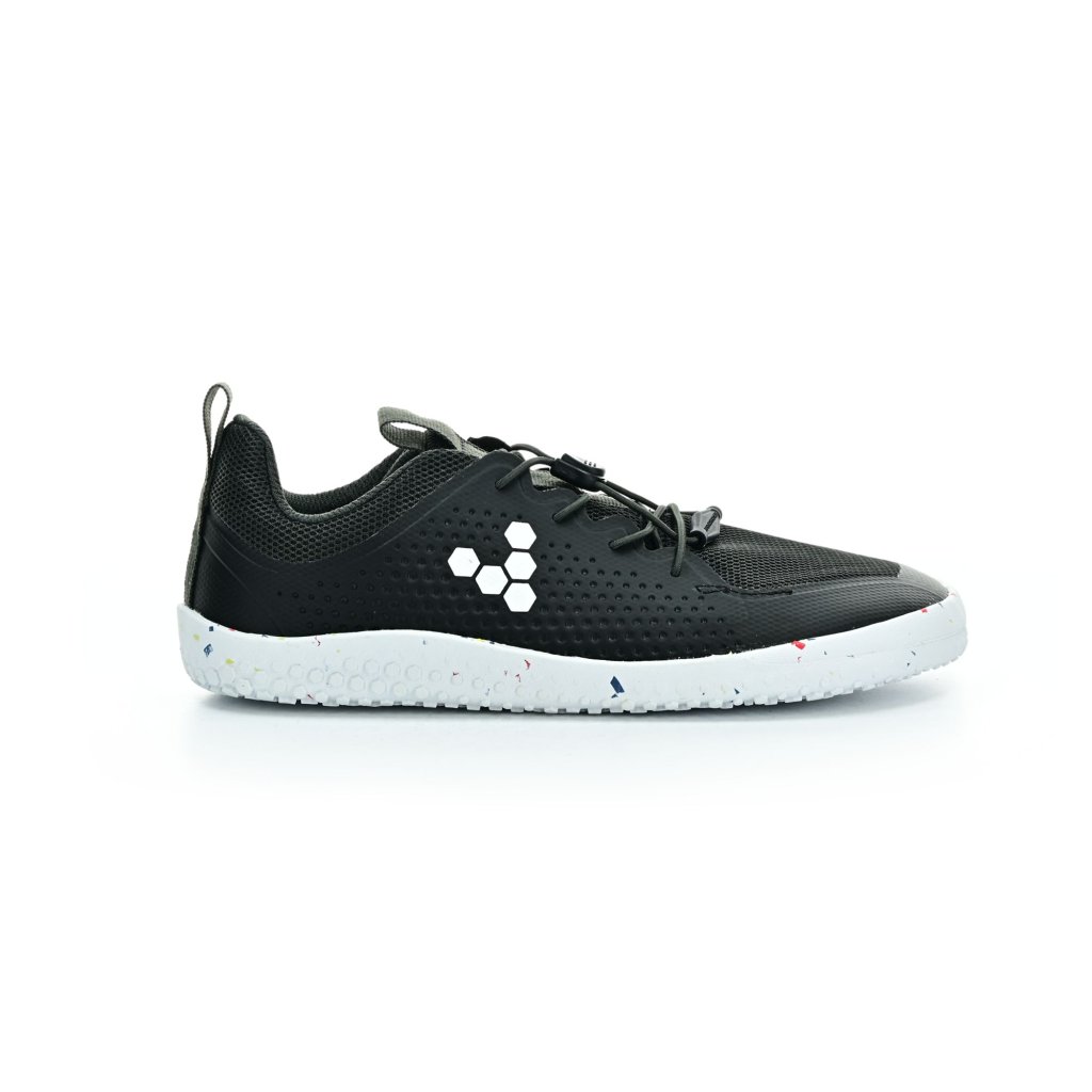 Vivobarefoot Primus Sport III J Obsidian Textile sportliche Barfußschuhe