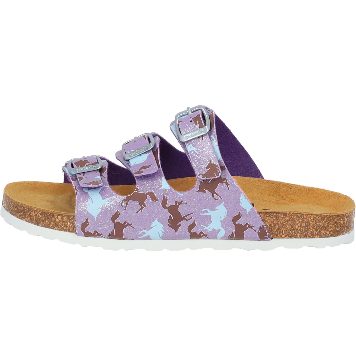 Palado Kids Capri G Print, Pantoletten, Kinder, Lila Unicorn