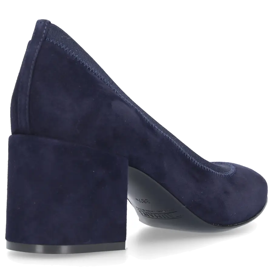 Truman's - Pumps 2333 Veloursleder - blau