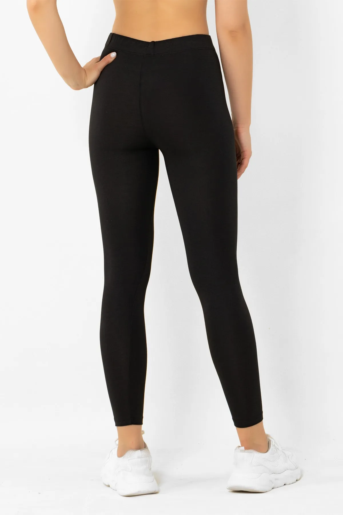 Miorre  Leggings - Schwarz - Mittlerer Bund