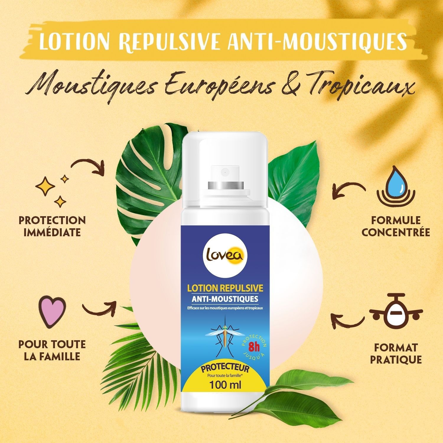 Lovea Repelent Lotion proti komárom